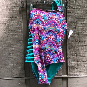 Printed bathing suit